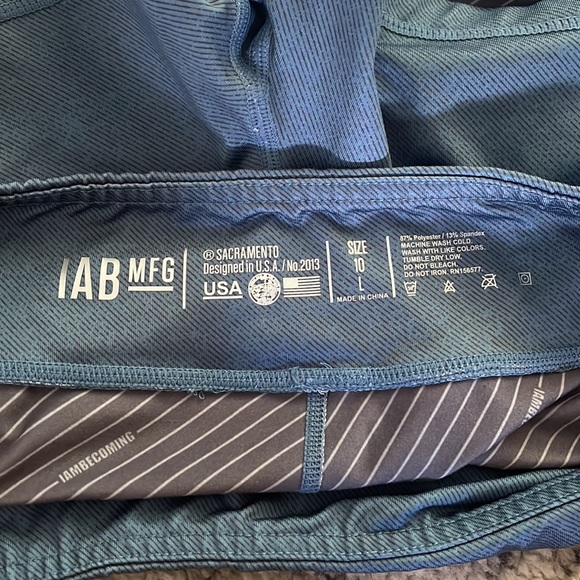 Blue shorts, never worn! - Picture 3 of 4